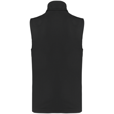 Unisex eco-friendly 2-layer softshell bodywarmer